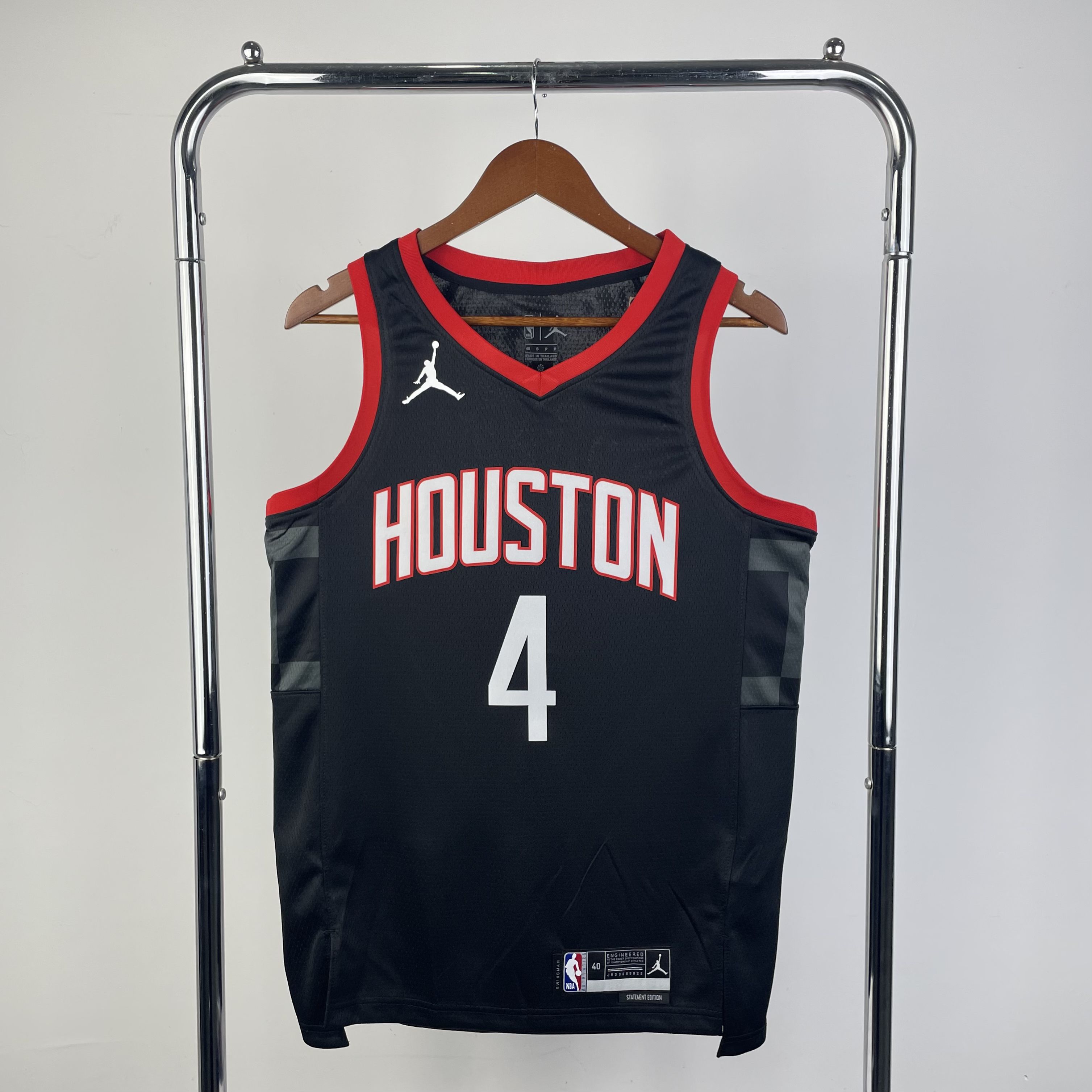 Men Houston Rockets #4 Green Black Season Jordon 2024 NBA Jersey->golden state warriors->NBA Jersey